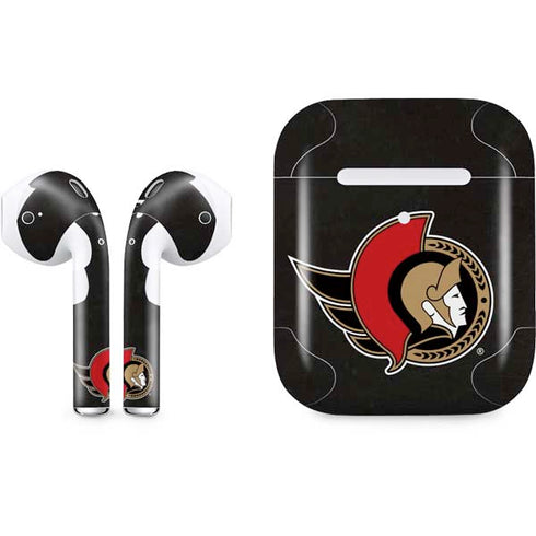 NHL Ottawa Senators Distressed Apple AirPods 2 Skin