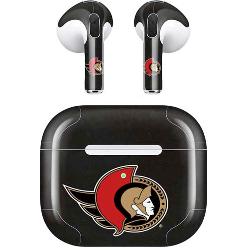 NHL Ottawa Senators Distressed Apple AirPods (3rd Gen 2021) Skin