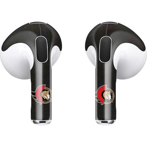 NHL Ottawa Senators Distressed Apple AirPods (3rd Gen 2021) Skin