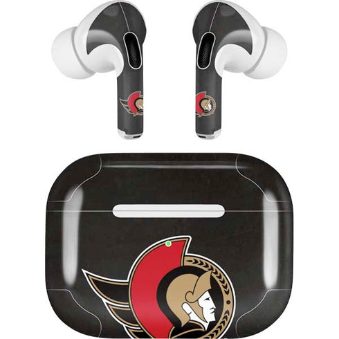 NHL Ottawa Senators Distressed Apple AirPods Pro Skin