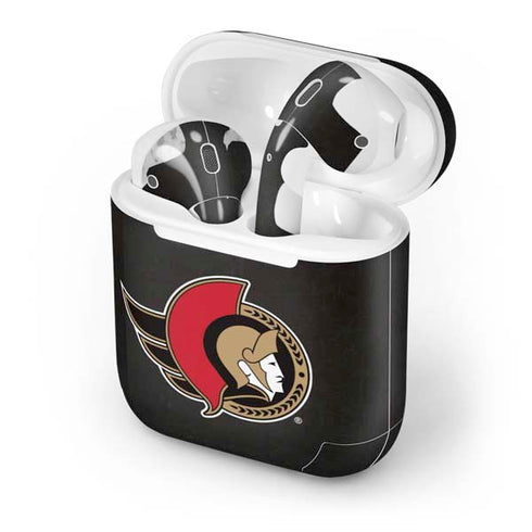 NHL Ottawa Senators Distressed Apple AirPods Skin