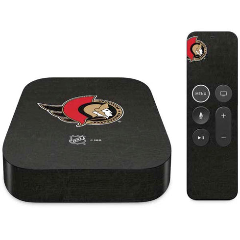 NHL Ottawa Senators Distressed Apple TV Skin
