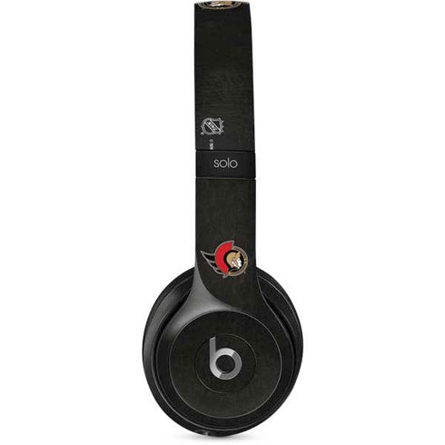 NHL Ottawa Senators Distressed Beats Solo 2 Wired Skin