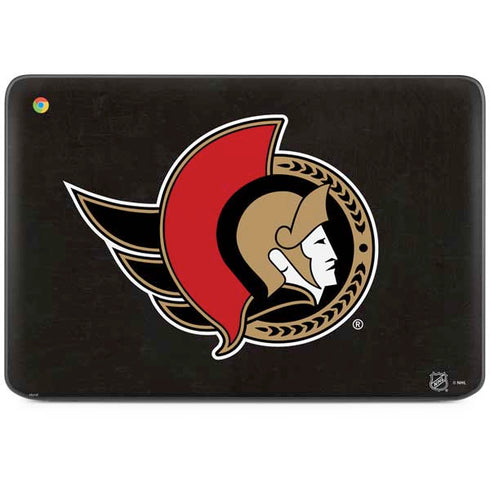 NHL Ottawa Senators Distressed HP Chromebook Skin