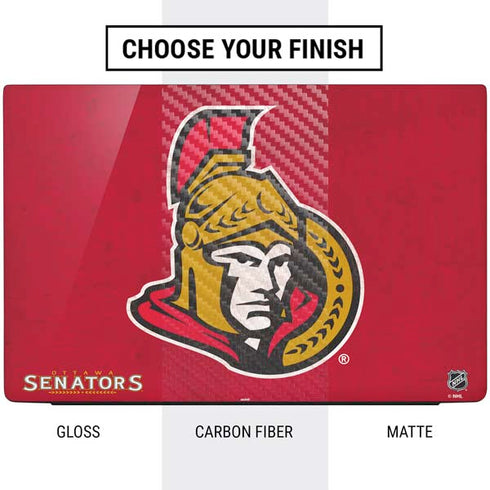 NHL Ottawa Senators Distressed Dell Vostro Skin