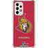 NHL Ottawa Senators Distressed Galaxy A53 5G Clear Case