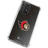 NHL Ottawa Senators Distressed Galaxy A72 5G Clear Case