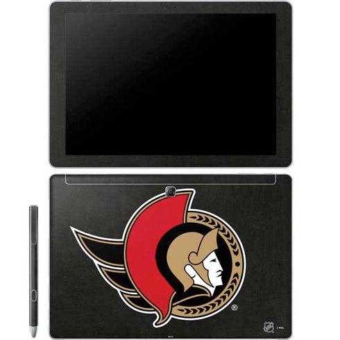 NHL Ottawa Senators Distressed Galaxy Book 12in Skin
