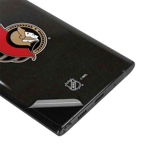 NHL Ottawa Senators Distressed Galaxy Note 10 Plus Skin