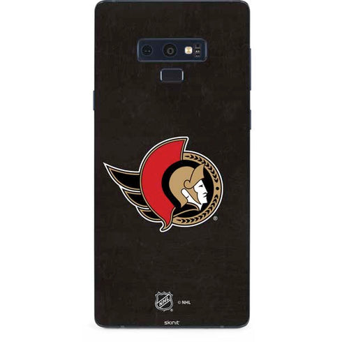 NHL Ottawa Senators Distressed Galaxy Note 9 Skin