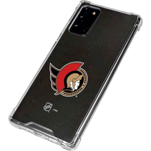 NHL Ottawa Senators Distressed Galaxy Note20 5G Clear Case