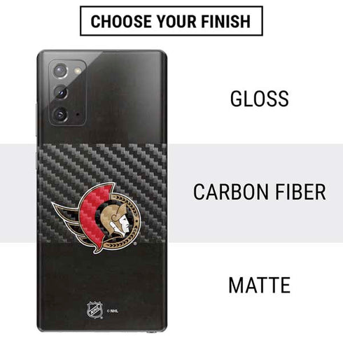 NHL Ottawa Senators Distressed Galaxy Note20 5G Skin