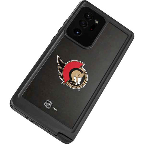 NHL Ottawa Senators Distressed Galaxy Note20 Ultra 5G Waterproof Case