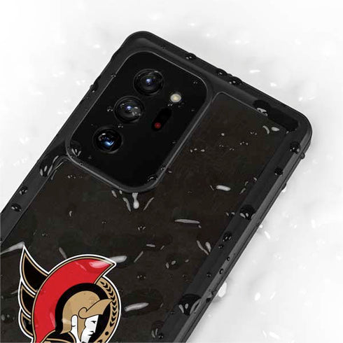 NHL Ottawa Senators Distressed Galaxy Note20 Ultra 5G Waterproof Case