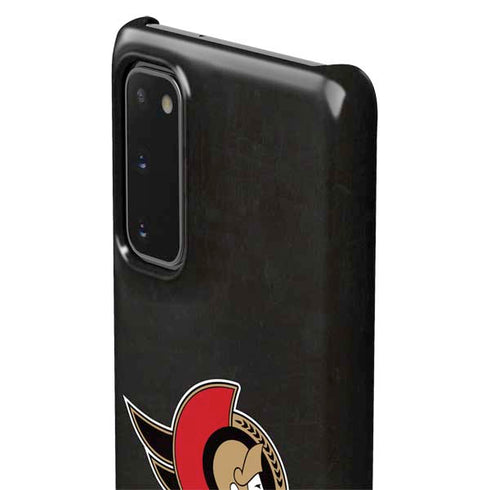 NHL Ottawa Senators Distressed Galaxy S20 Lite Case