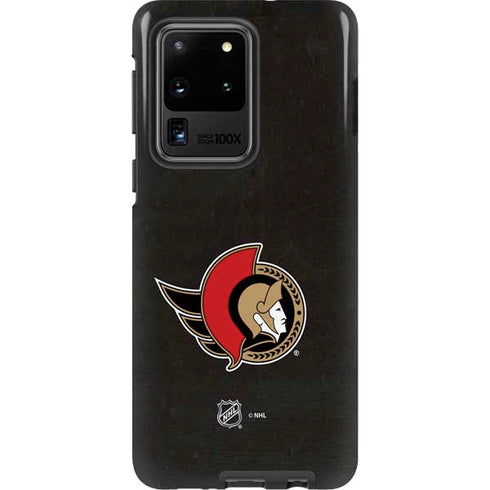 NHL Ottawa Senators Distressed Galaxy S20 Ultra 5G Pro Case