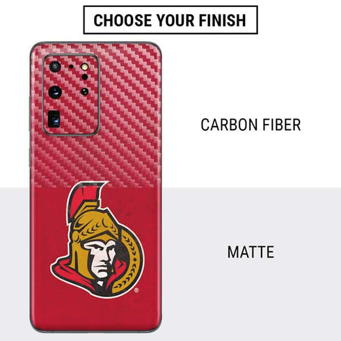 NHL Ottawa Senators Distressed Galaxy S20 Ultra 5G Skin