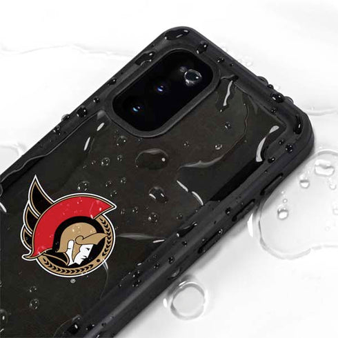 NHL Ottawa Senators Distressed Galaxy S20 Waterproof Case