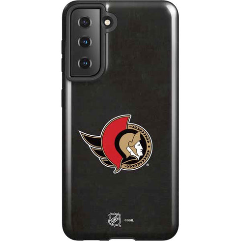 NHL Ottawa Senators Distressed Galaxy S21 5G Pro Case
