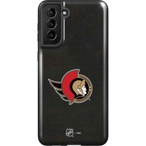 NHL Ottawa Senators Distressed Galaxy S21 FE Pro Case