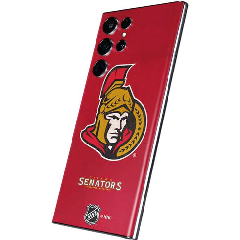 NHL Ottawa Senators Distressed Galaxy S22 Ultra Skin
