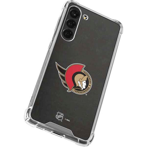 NHL Ottawa Senators Distressed Galaxy S23 FE Clear Case