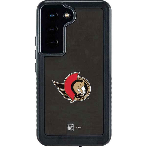 NHL Ottawa Senators Distressed Galaxy S23 Waterproof Case