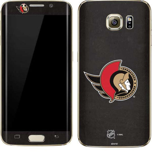 NHL Ottawa Senators Distressed Galaxy S7 Edge Skin