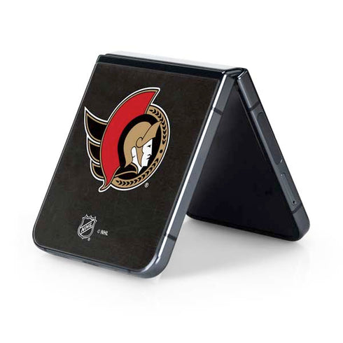 NHL Ottawa Senators Distressed Galaxy Z Flip5 5G Skin