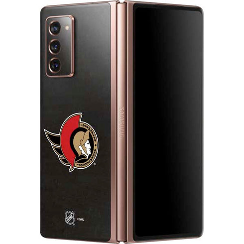 NHL Ottawa Senators Distressed Galaxy Z Fold2 5G Skin