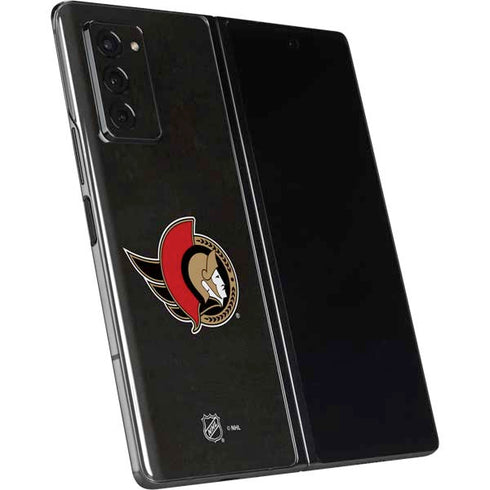 NHL Ottawa Senators Distressed Galaxy Z Fold2 5G Skin