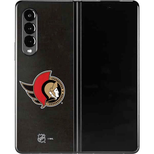 NHL Ottawa Senators Distressed Galaxy Z Fold3 5G Skin