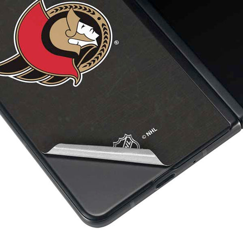 NHL Ottawa Senators Distressed Galaxy Z Fold3 5G Skin