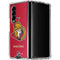 NHL Ottawa Senators Distressed Galaxy Z Fold4 5G Clear Case