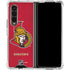 NHL Ottawa Senators Distressed Galaxy Z Fold4 5G Clear Case