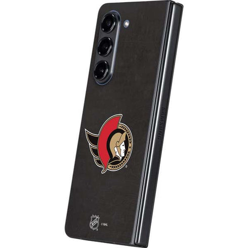 NHL Ottawa Senators Distressed Galaxy Z Fold5 5G Skin