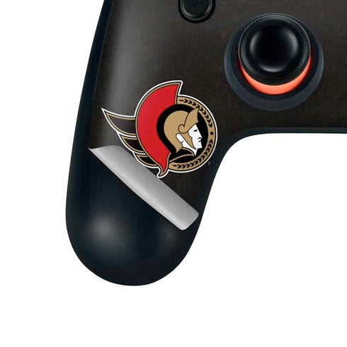 NHL Ottawa Senators Distressed Google Stadia Controller Skin