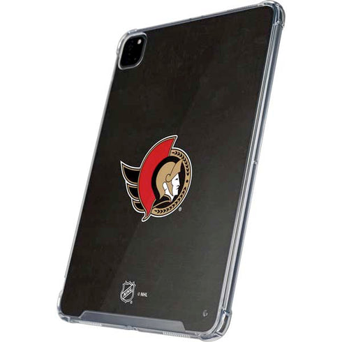 NHL Ottawa Senators Distressed iPad Pro 12.9in (2020) Clear Case