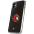 NHL Ottawa Senators Distressed iPhone 11 Clear Case