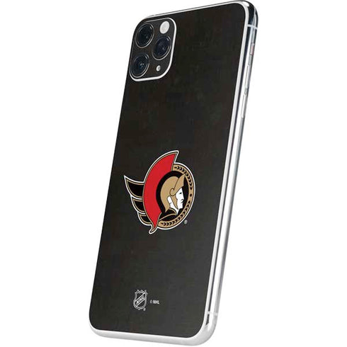 NHL Ottawa Senators Distressed iPhone 11 Pro Max Skin