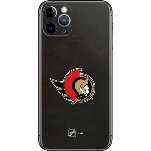 NHL Ottawa Senators Distressed iPhone 11 Pro Skin