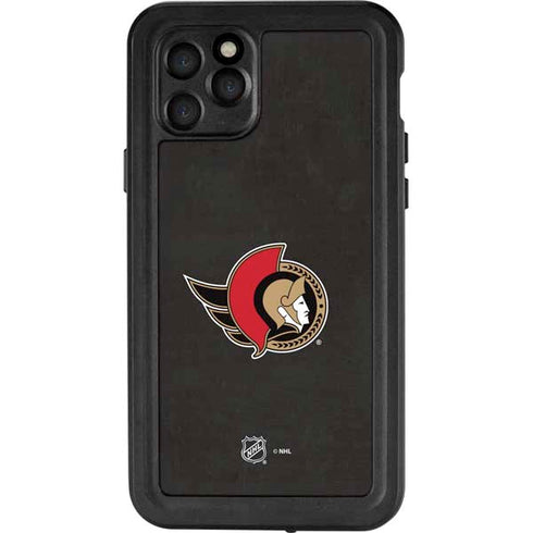 NHL Ottawa Senators Distressed iPhone 11 Pro Waterproof Case
