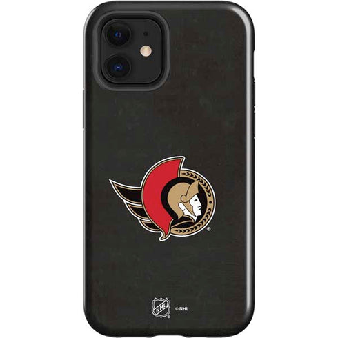 NHL Ottawa Senators Distressed iPhone 12 Impact Case