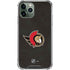 NHL Ottawa Senators Distressed iPhone 12 Pro Clear Case