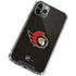 NHL Ottawa Senators Distressed iPhone 12 Pro Max Clear Case