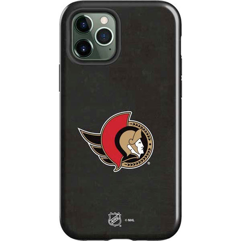NHL Ottawa Senators Distressed iPhone 12 Pro Max Impact Case