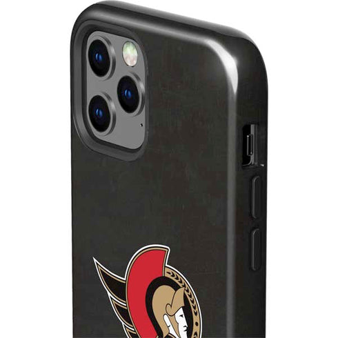 NHL Ottawa Senators Distressed iPhone 12 Pro Max Impact Case