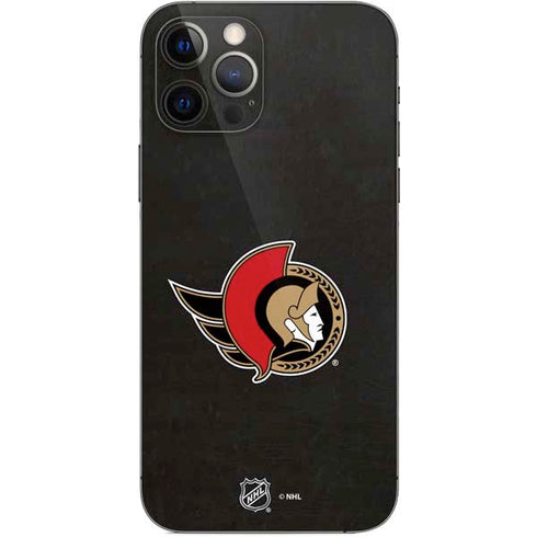 NHL Ottawa Senators Distressed iPhone 12 Pro Skin
