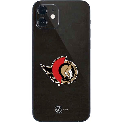 NHL Ottawa Senators Distressed iPhone 12 Skin