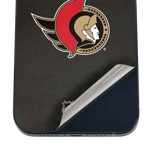 NHL Ottawa Senators Distressed iPhone 12 Skin